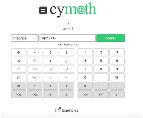 cymath calculator.